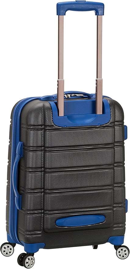 Rockland Melbourne Hardside Expandable Spinner Wheel Luggage, Carry-On 20", Grey