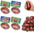 24 Pack Footballs Stress Balls Sport Party Favors for Kids 4-8 8-12 Bulk Foam Football Decorations Goodie Bag Stuffers Easter Basket Fillers Classroom Prizes Boys Footballs Birthday Party Suppliers