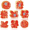 KYMY 2026 Chinese & Vietnamese New Year Scratch Cards – 64PCS Spring Festival Scratch Off Fortune Cards, Zodiac Horse Year Red Lucky Cards for Lunar New Year Party Decorations