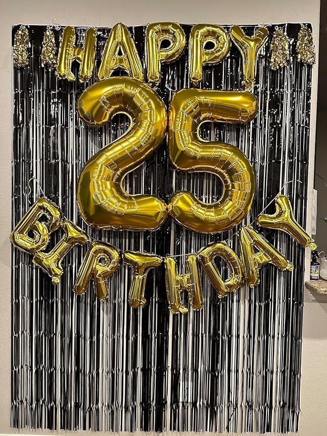 15 Gold Number Balloons, 40 Inch Balloons for Woman Man 15th Birthday Party Decoration, Foil Number Ballon for 15, 51 Anniversary, Bridal Shower, Graduation, Valentine's Day, Mother's Day, Easter