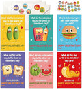 Pawzity 36 Packs Valentines Day Cards for Kids - Funny Valentines Day Gifts for Kids Classroom School Party Favors, Boys, Girls, Toddlers - 3.2''x 4.7'' Puns 6 Designs Exchange & Envelopes, Stickers