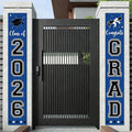 Graduation Decorations Class of 2026 Hanging Grad Banner, Graduation Decorations Class of 2026 for Any Schools or Grades (blue)