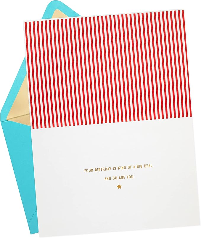 Hallmark Signature Birthday Card (Circus)