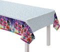 Trolls World Tour Party Plastic Table Cover - 54" x 96" (1 Pc) - Disposable Multicolor Tablecloth - Perfect for Kids' Celebrations