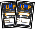 CLIRBE Trampoline Jump Birthday Party Invitations, Birthday Invitations For Boys, Kids Boy Birthday Invitation, 20 Invitations with 20 Envelopes - E01