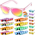 32 Pack Kids Sunglasses Bluk Party Favors - Goodie Bags Stuffers for Children Age 3-8,Boy Girl Neon Glasses with UV400 Protection,Birthday Classroom Graduation Gift,Pool Beach Party Supplies - nylytek
