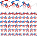 4th of July Star Glasses American Flag Glasses Patriotic USA Flag 250th Anniversary Independence Day Decoration