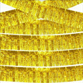 Gold Foil Fringe Garland 6Pcs 10 Feet Metallic Tinsel Hanging Curtain Glitter Backdrop Banner for Parade Floats Christmas Wedding Party Decorations