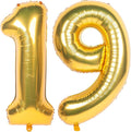40 Inch gold Number Balloons Helium Foil Mylar Balloon Birthday Party banquet Decoration 19