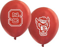 NC State Wolfpack Balloons 10 Pack 11" Official Licensed Logos, Helium Quality Latex Balloons, Perfect for College Football Team Celebration, Decorated Front and Back by Westrick