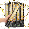 Confetti Cannon, 5 Packs Gold Confetti Poppers, 12 inch Party Poppers Confetti Shooters for Birthday, Wedding, Graduation, Anniversary, Parties, Christmas, New Year's Eve and Any Celebration