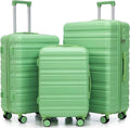 3 Piece ABS Hardshell Suitcase Set – Lightweight, Tough & Scratch-Resistant