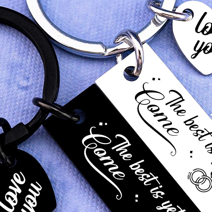 Engagement Gifts For Couples Newly Engaged Bridal Shower Gift Fiancee Fiance Gift For Women Men Groom Bride To Be Gifts Unique Best Engagement Party Keychain Valentines Day Gift For Her Him