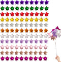 110 Pcs Star Shaped Foil Balloons 18 Inch Foil Helium Balloons Star Balloon for Party, Birthday, Wedding Decoration, New Year Eve Party (11 Colors)