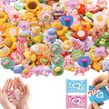 50PCS Vibrant Cartoon Resin Blind Bags – Colorful Mini Charms for Crafts, DIY Phone Case Decoration, Cute Resin Figures & Creative Art Projects
