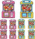 Lati Cute Goodie Kids Gift Bags - 20PCS Large Plastic Reusable Prefilled Goodie Bulk Party Favors Bags with Handles for Return Gift Kids Birthday,Snack,Candy,Party and Classroom Favorand Bags