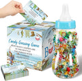 Glenmal 52 Pcs Little Fishman Baby Shower Games Gift Sets Large Baby Bottle for Shower Game Guess How Many Candies Decorations for Gender Reveal