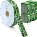 Cholemy 1000 Pcs St. Patrick's Day Party Favors Shamrocks Raffle Tickets Roll Green Numbered Door Drinks Game Ticket for Irish Saint Patty's Day Carnival Party Decorations Supplies(Luck Shamrocks)