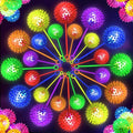 12 PCS Light up Ball, Bouncy Balls for Kids, Balls for Toddlers 1-3, 2.2inch Sensory Stress Ball, Flashing Squeaky for Easter Party Favors, Classroom Prizes, Prizes for Kids, Student Gifts
