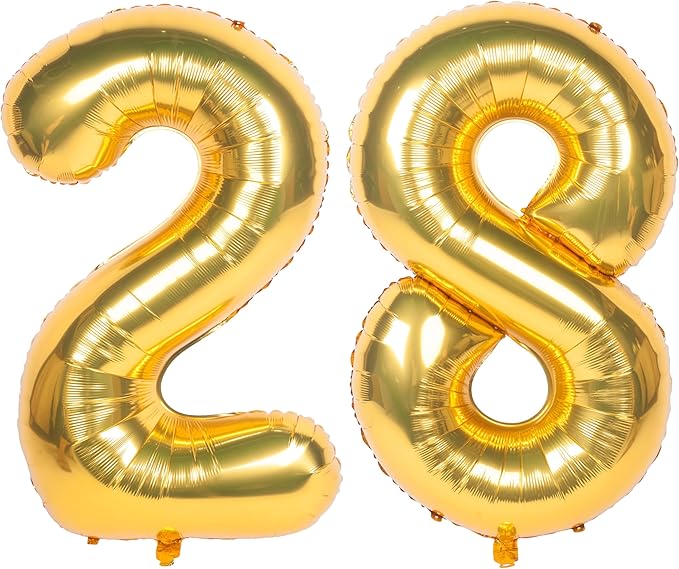 40 Inch gold Number Balloons Helium Foil Mylar Balloon Birthday Party banquet Decoration 28