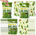 Funny Pickle Party Favor Bags - 50Pcs Kind of a Big Deal Cucumber Goody Candy Treat Bags, Interesting Vegetable Themed Party Decorations for Adults Kids Birthday Fruit Vegetable Events Supplies