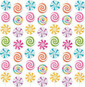 Capoda 8 Pieces Candy Party Decorations Candyland Paper Garlands Candy Paper Cutouts Lollipop Garland Banner Sweet Hanging Decor for Birthday Theme Party Supplies