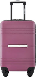 Travelers Club 22" Richmond Spinner Carry-On Luggage, Damson