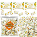 Naucoos Little Cutie Baby Shower Candy - 26.5 oz. Bag - 150 Individually Wrapped Hard to Soft Mints Candy A Little Cutie Is on The Way Welcome Baby Shower Gender Reveal Parties, Recovery Goodie Bags