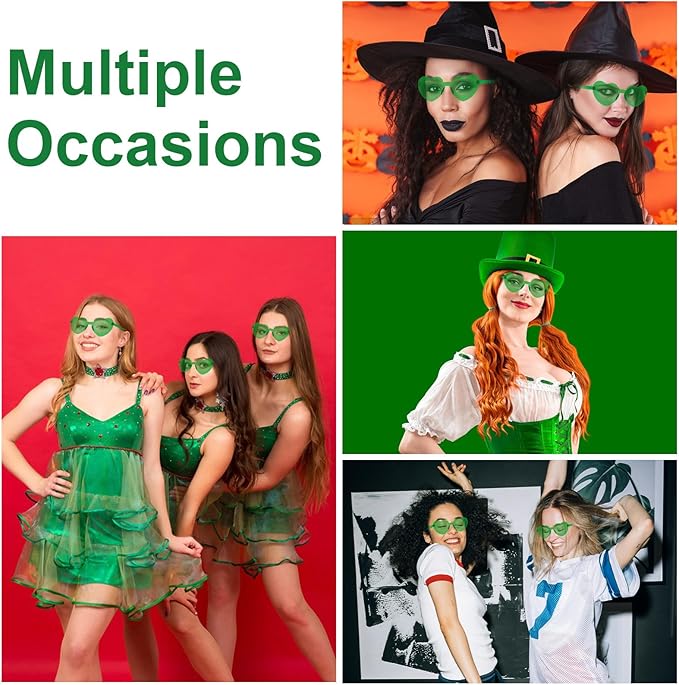 Heart Sunglasses 12/18/24 Pcs Heart Shaped Glasses for Women Cute Funny Party Glasses Party Favors Accessories