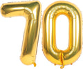 40 Inch gold Number Balloons Helium Foil Mylar Balloon Birthday Party banquet Decoration 70