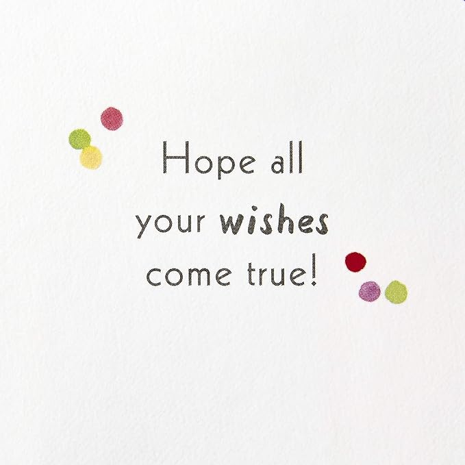 Hallmark Paper Wonder Displayable Pop Up Birthday Card (Birthday Cake)