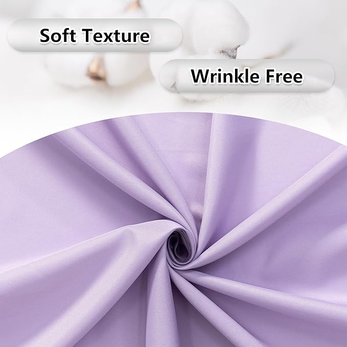 MEETSKY 10ft x 8ft Purple Backdrop Valentine's Day Birthday Backdrop Curtains Wedding Photo Background Rod Pocket Backdrops Drapes Party Decoration Girls Baby Shower Photoshoot,5ft x 8ft,2 Panels