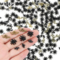 200 Pieces Miniature Halloween Decorations Tiny Resin Insect Mini Spiders Mini Bats Mini Snakes Halloween Miniatures for Crafts Dollhouse Fairy Garden Micro Landscaping Decoration