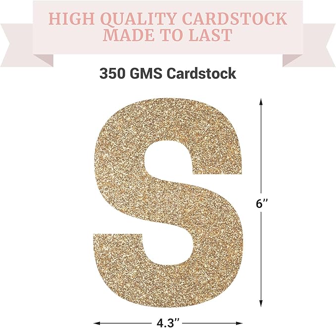 Pre-strung Let's Party But Only Till 9 PM Banner - No DIY - Gold Glitter Funny Birthday Banner for Men & Women - Pre-strung on 8 ft Strands - Gold Party Decorations & Decor. Did We Mention No DIY