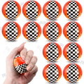 12 PCS Racing Car Stress Balls for Kids Party Favors, 1.97 Inch Anxiety Relief Fidget Sensory Toys, Racing Car Theme Squeeze Balls Bulk for Birthday Goodie Bags, Carnival Gifts & Classroom Prizes