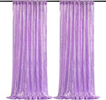 B-COOL Lavender Sequin Backdrop Curtains 2 Panels 2ftx8ft Purple Sparkly Curtains for Birthday Party Wedding Glitter Curtains Backdrop Decorations
