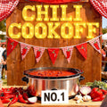 Honoson 12 Pcs Chili Cook off Party Decorations Chili Cook off LED Letter Lights Sign Table Centerpieces Decorations for Festival Mexican Fiesta Cooking Spicy Pepper Party Decoration