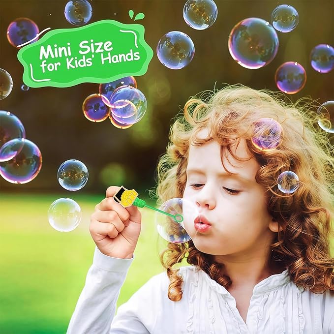 AFZMON 24Pcs Pirate Party Favors Bubble Wands for Kids, Mini Bubbles Wands, Pirate Theme Birthday Party Supplies Decorations Goodie Gift Bag Stuffers Pinata Classroom Prizes