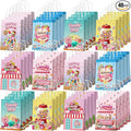 Sinload 48 Pcs Candy Sweet Goodie Bags with Handles Lollipop Gift Bags Candy Party Favors Sweet Shop Theme Treat Boxes for Classroom Prizes Supplies Birthday Wedding Baby Shower Party Decor