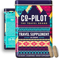 Original Travel Supplement | Jet Lag Remedy & Relief for Travel | Airplane Flight Essentials | Energy, Immune, Digestion | Ashwagandha, Rhodiola, D3 | Vegan, 60 Count