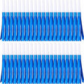 30 Pcs Gold Noise Makers, Metallic Fringed Noise Makers for New Year Party Favor Supplies, Blue
