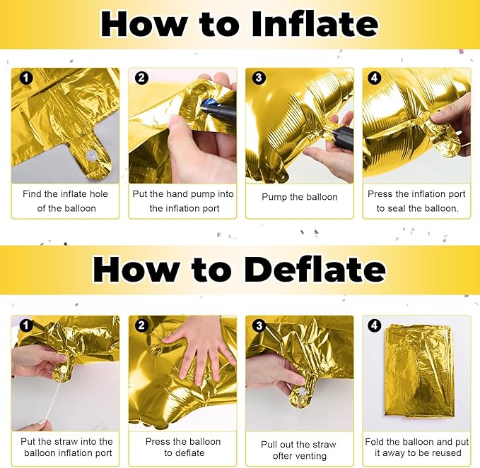 Foil Letter Balloons 40 Inch, Big Alphabet B Word Balloons, Large Self Inflating Name Balloon Letters Gold Decor, Helium Custom Letter Balloons for Women Birthday Party Anniversary Decoration Supplies