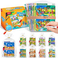 JoyCat 24 Pack Spot the Difference Game Cards for Kids, Reusable Dry Erase Party Favors, Classroom Prizes, Goodie Bag Stuffers & Birthday Return Gifts for Ages 4-8