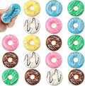 20 Pack Donut Stress Balls 2 Inch Donut Party Supplies Stress Relief Donuts Foam for Kids Boys Girls Adults Party Decorations and Birthday Favor(Round Shape)