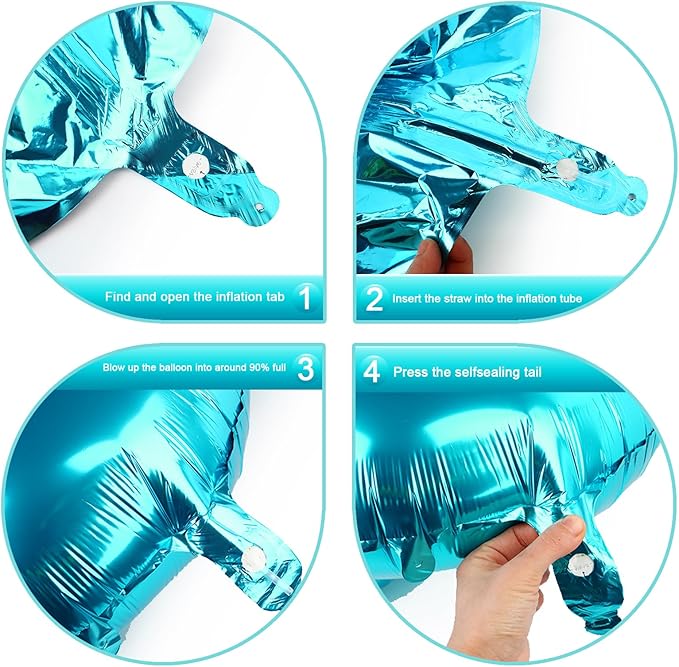 Big Blue 40 Inch 9 Balloon Number, Jumbo Giant 9th 19 29 39 49 99 Birthday Party Decorations, Large Blue Foil Balloons Anniversary Birthday Party Engagement Decorations