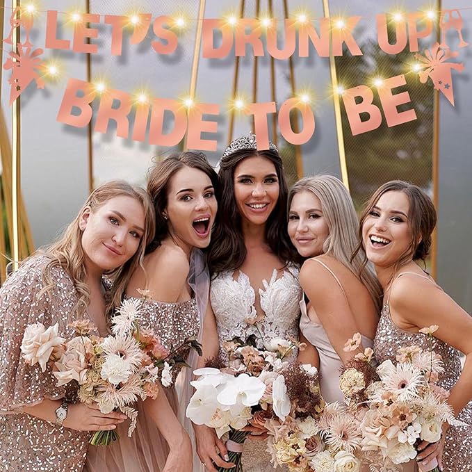 175Pcs Glitter Customizable Banner Kit DIY Custom Letter Banners DIY Happy Birthday Letters 0-9 Numbers Personalized Banner Decor For Wedding Birthday Party Decorations Supplies(Shiny Rose Gold))
