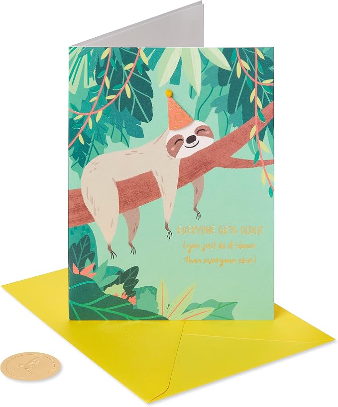 Papyrus Funny Birthday Card (Much Slower)