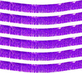 6 Pack 10 Feet Foil Fringe Garland Metallic Tinsel Streamers Banner Wall Hanging Curtain Backdrop Banner for Parade Floats, Thanksgiving, Christmas, Birthday, Halloween Party Decorations(Purple)