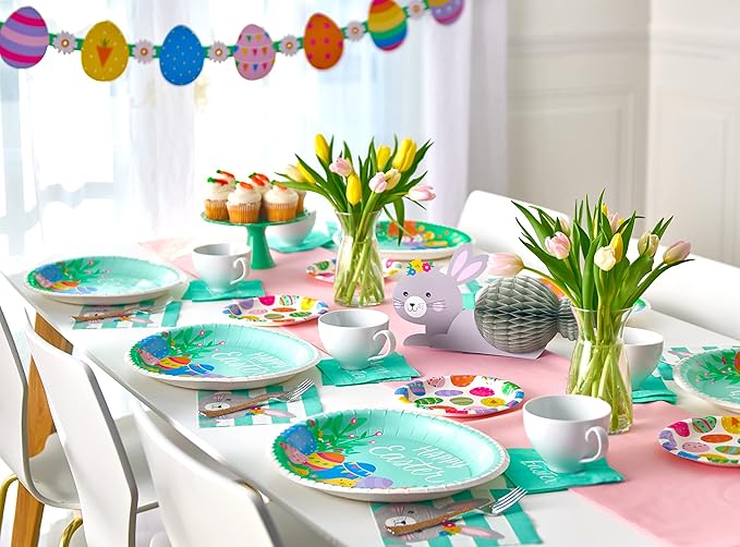 American Greetings Easter Party Supplies, Paper Dessert Plates (36-Count)
