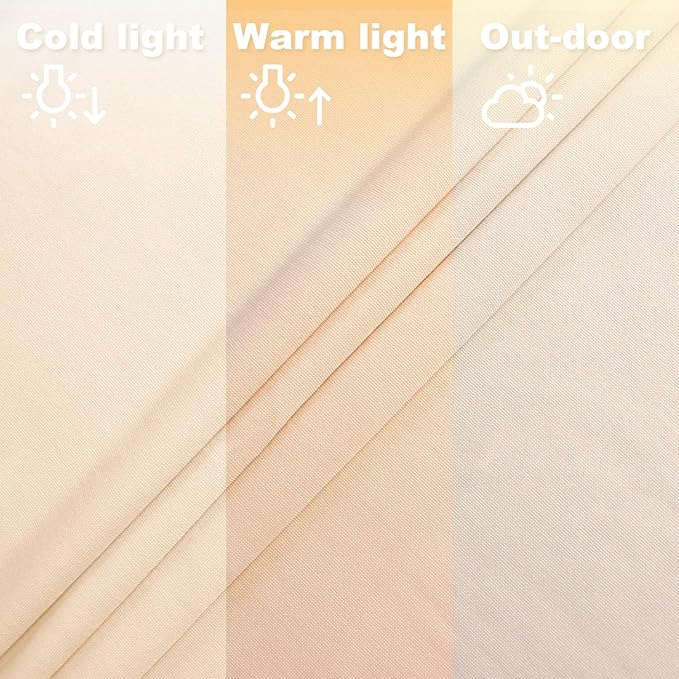 Wedding Arch Cover Beige 5ft 6ft 7ft Spandex Arch Backdrop Cover Set of 3 Balloon Arch Cover Backdrop Fabric for Banquet Chiara Arch Stand Cover for Bridal Shower Party Decorations